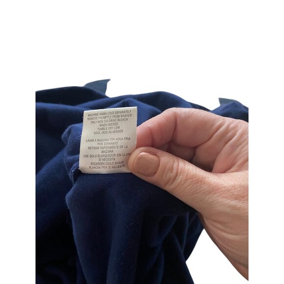 Denver Broncos Y2K Terrycloth Strapless Swimcover Blue Size M Football Beach - Picture 6 of 13